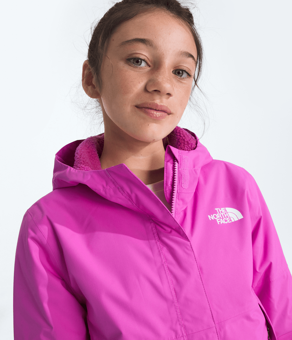 Girls’ Warm Antora Rain Jacket - Violet Crocus