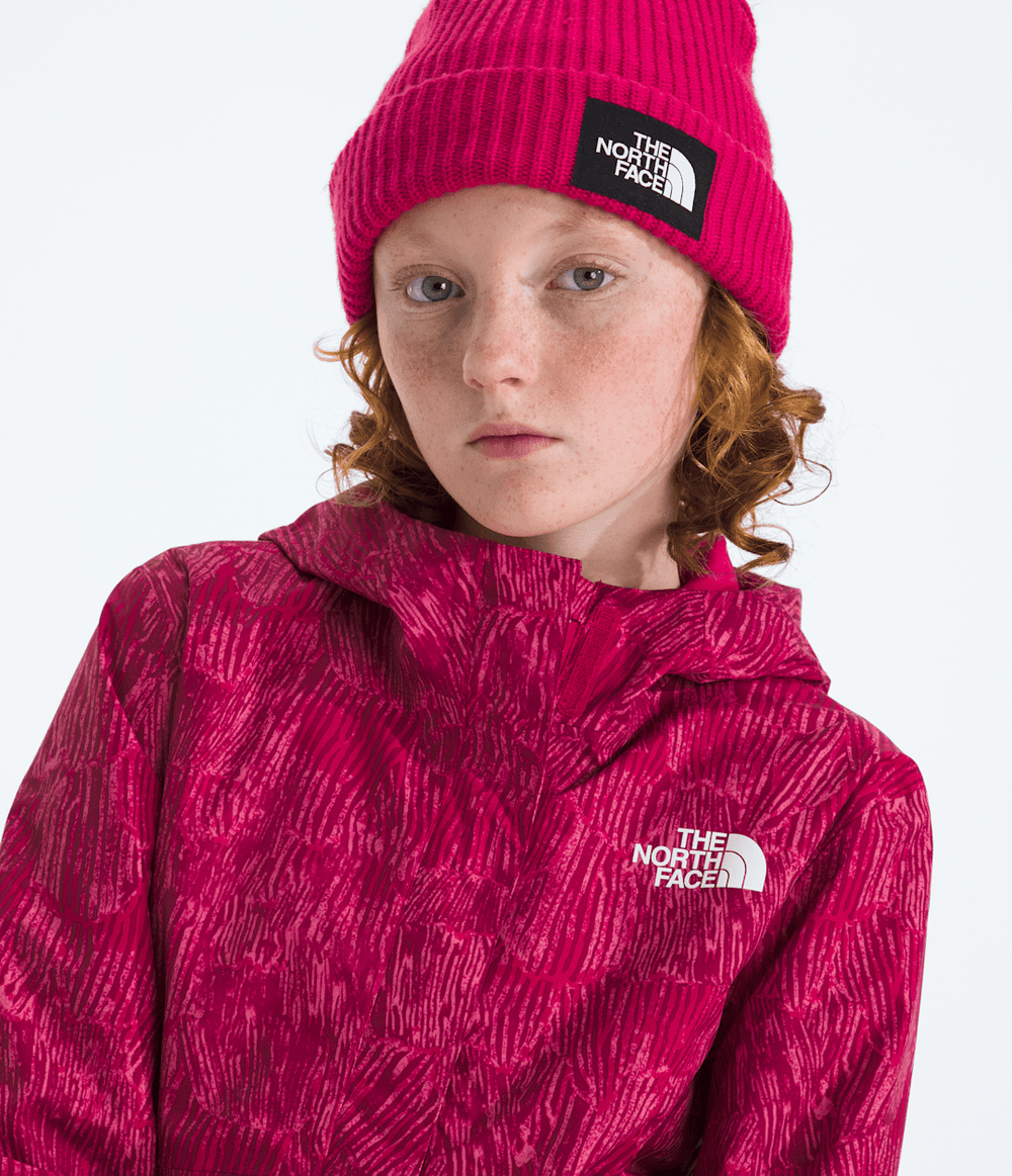 Girls’ Antora Rain Jacket—Print - Lali Guran Regenerative