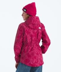 Girls’ Antora Rain Jacket—Print - Lali Guran Regenerative