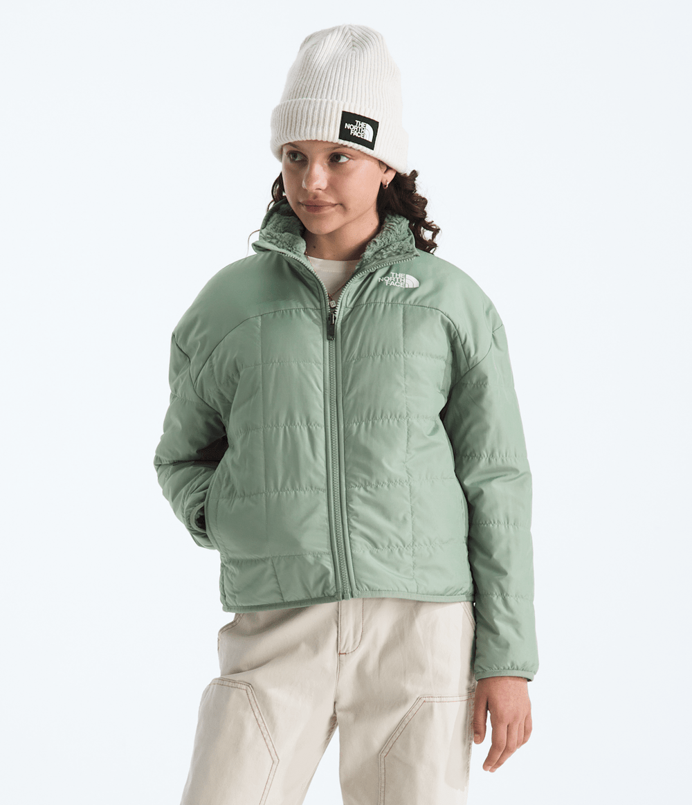 Girls’ Reversible Shasta Full-Zip Jacket - Slate Moss