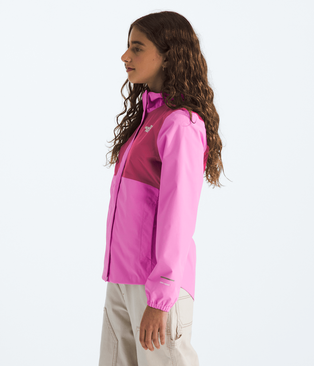 Girls’ Antora Rain Jacket - Violet Crocus-Fuchsia Flash