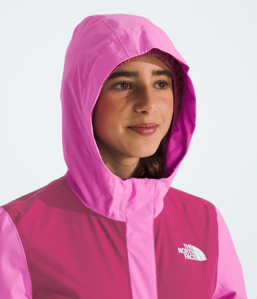 Girls’ Antora Rain Jacket - Violet Crocus-Fuchsia Flash