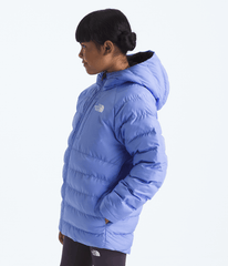 Girls’ Reversible Perrito Hooded Jacket - Periwinkle Glow/Endless Dusk