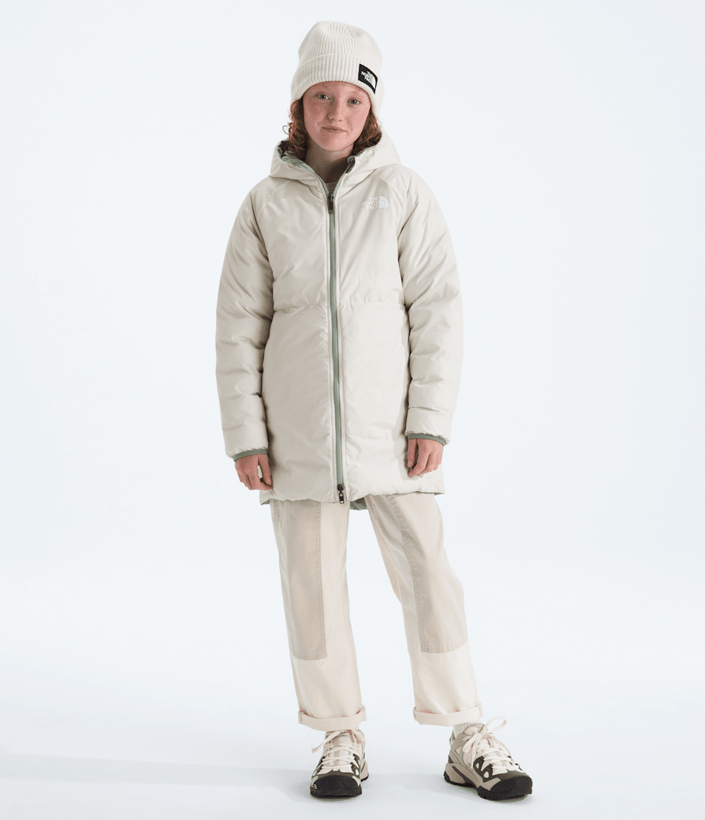 Girls’ Reversible Perrito Parka - Slate Moss