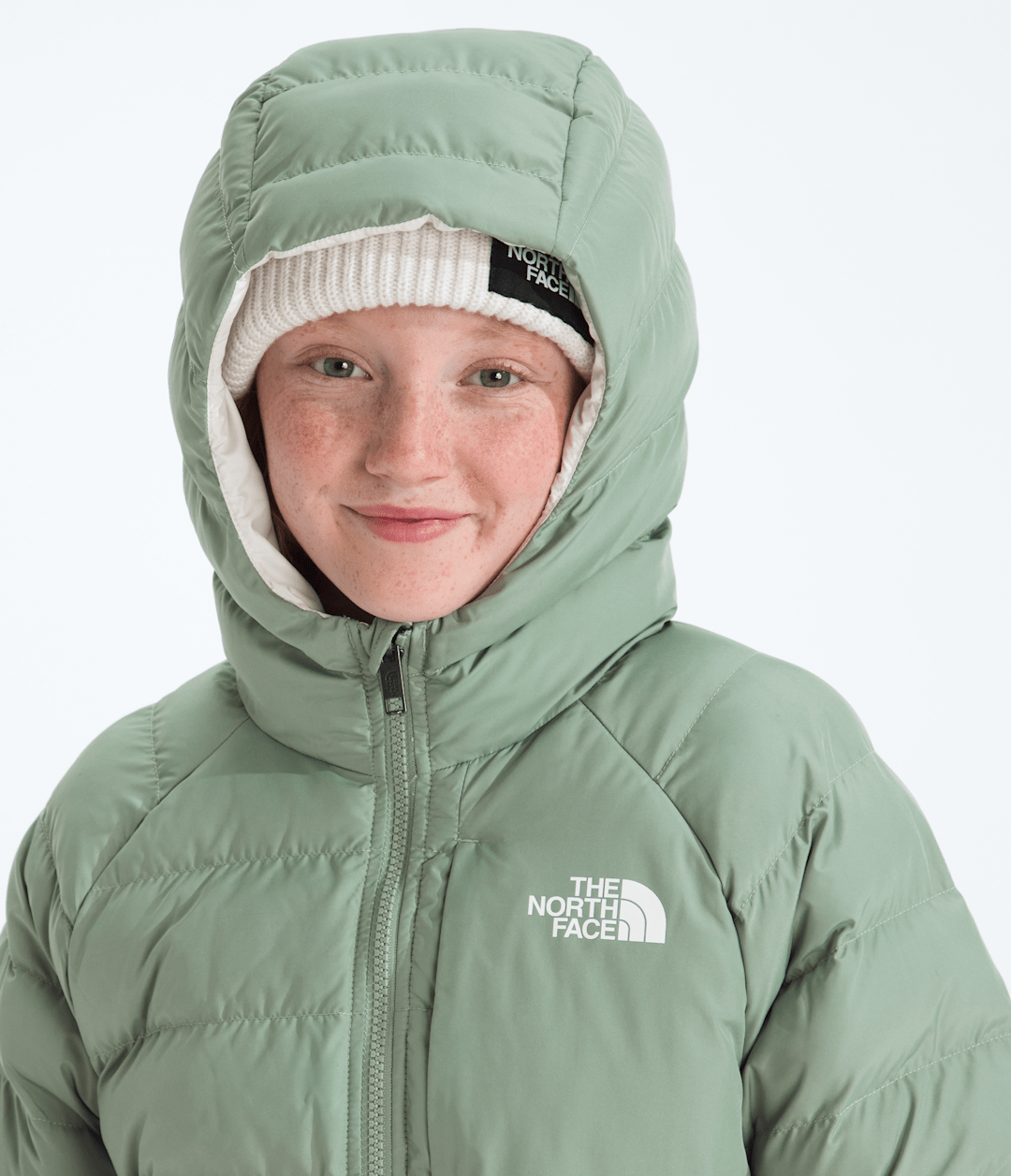 Girls’ Reversible Perrito Parka - Slate Moss