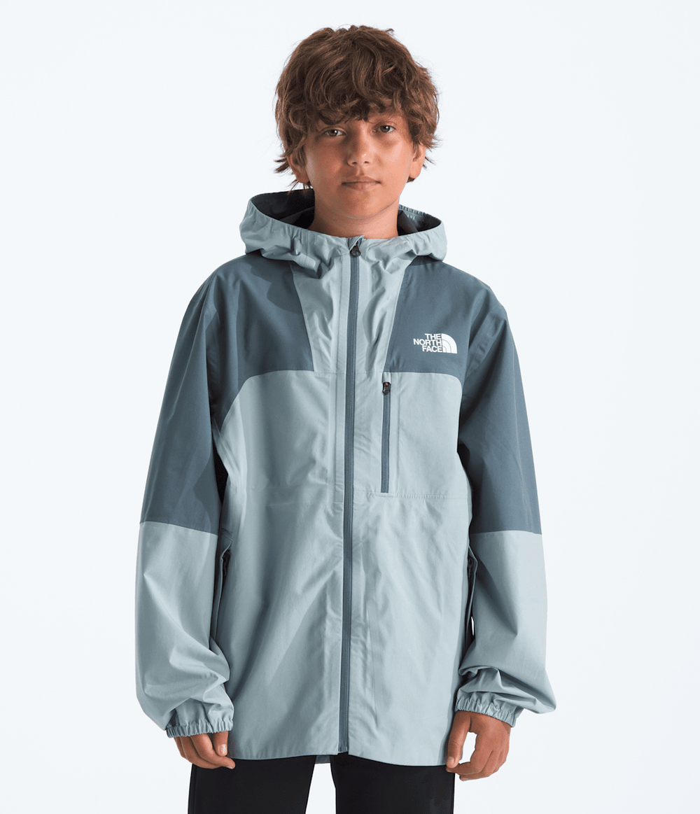 Boys’ & Girls’ Hike Packable Shell - Frost Grey-Granite Grey