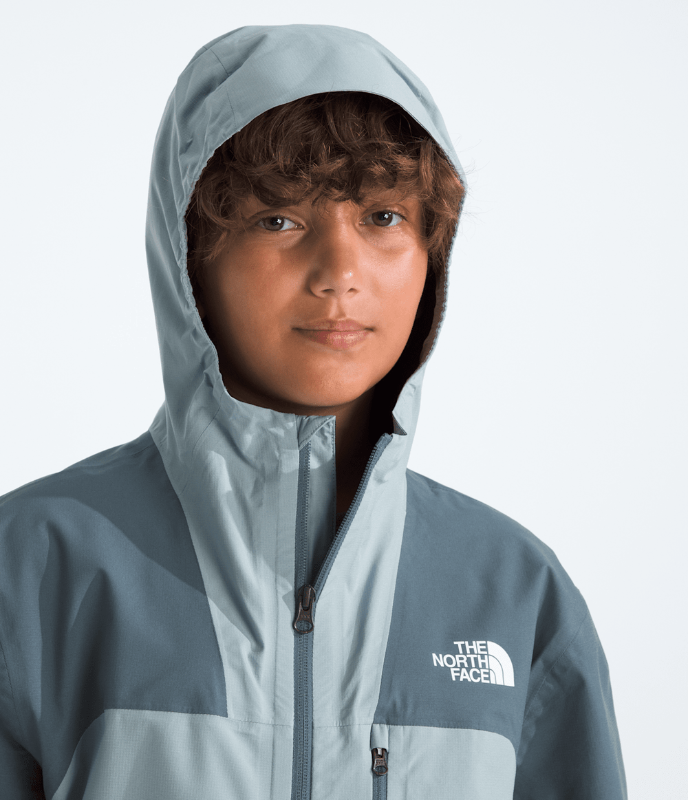 Boys’ & Girls’ Hike Packable Shell - Frost Grey-Granite Grey
