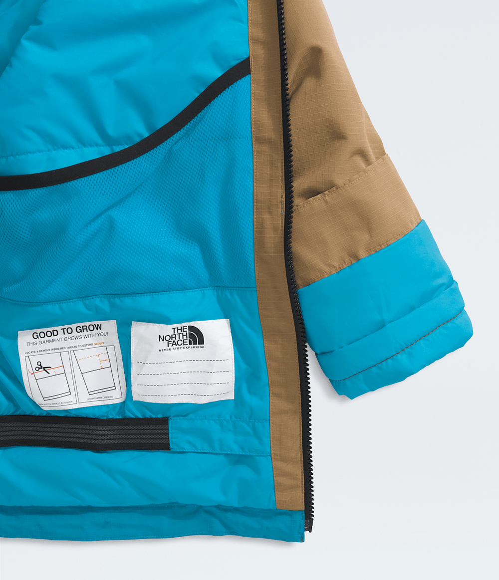 Boys’ & Girls’ Dragline Jacket - Utility Brown/Meridian Blue