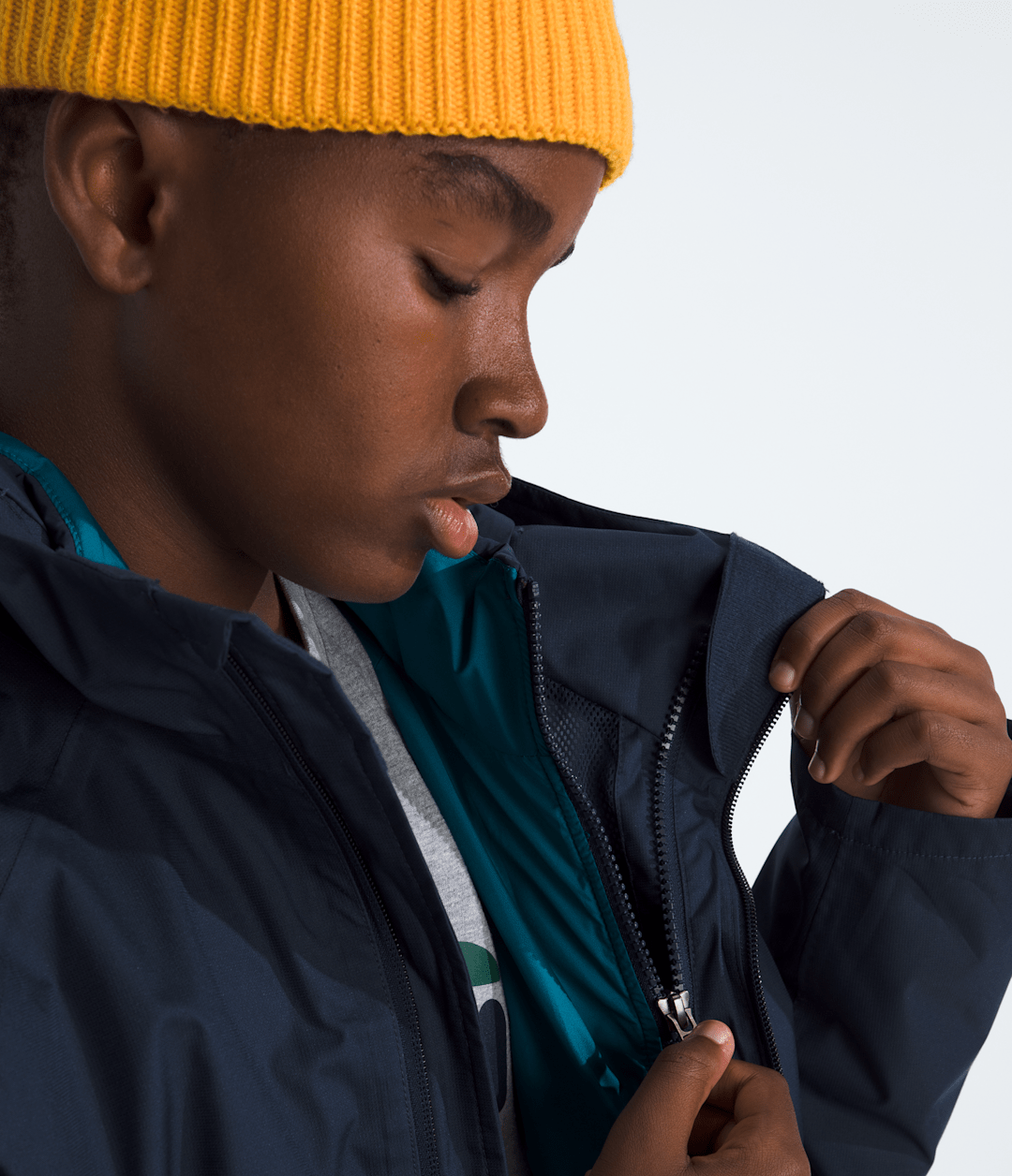 Boys’ & Girls’ Perrito 4-N-1 Hooded Jacket - Summit Navy