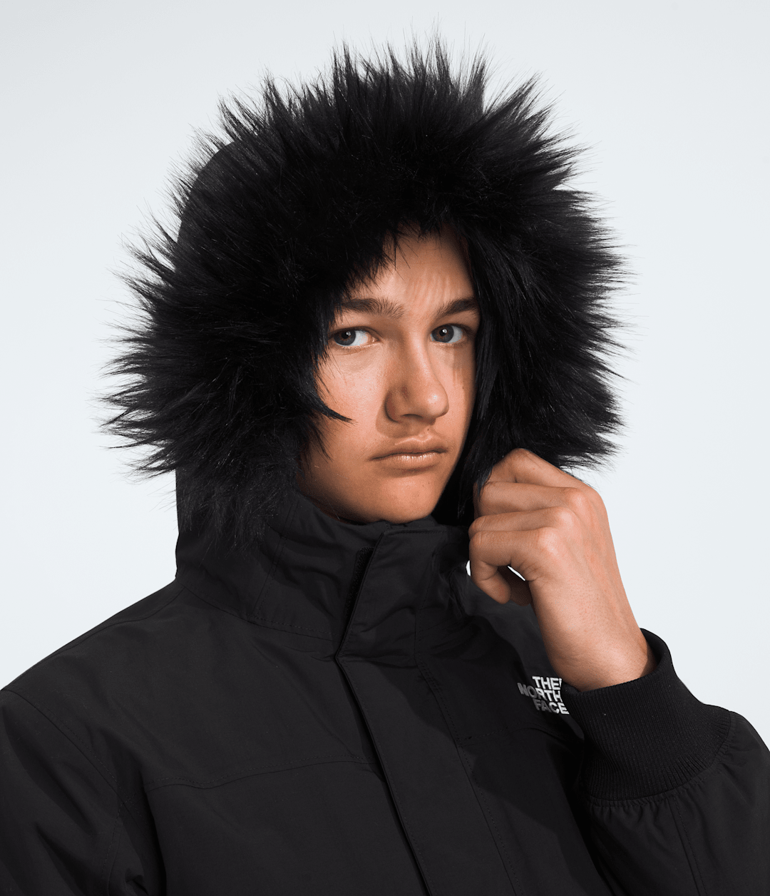 Boys’ & Girls’ McMurdo Hooded Jacket - TNF Black