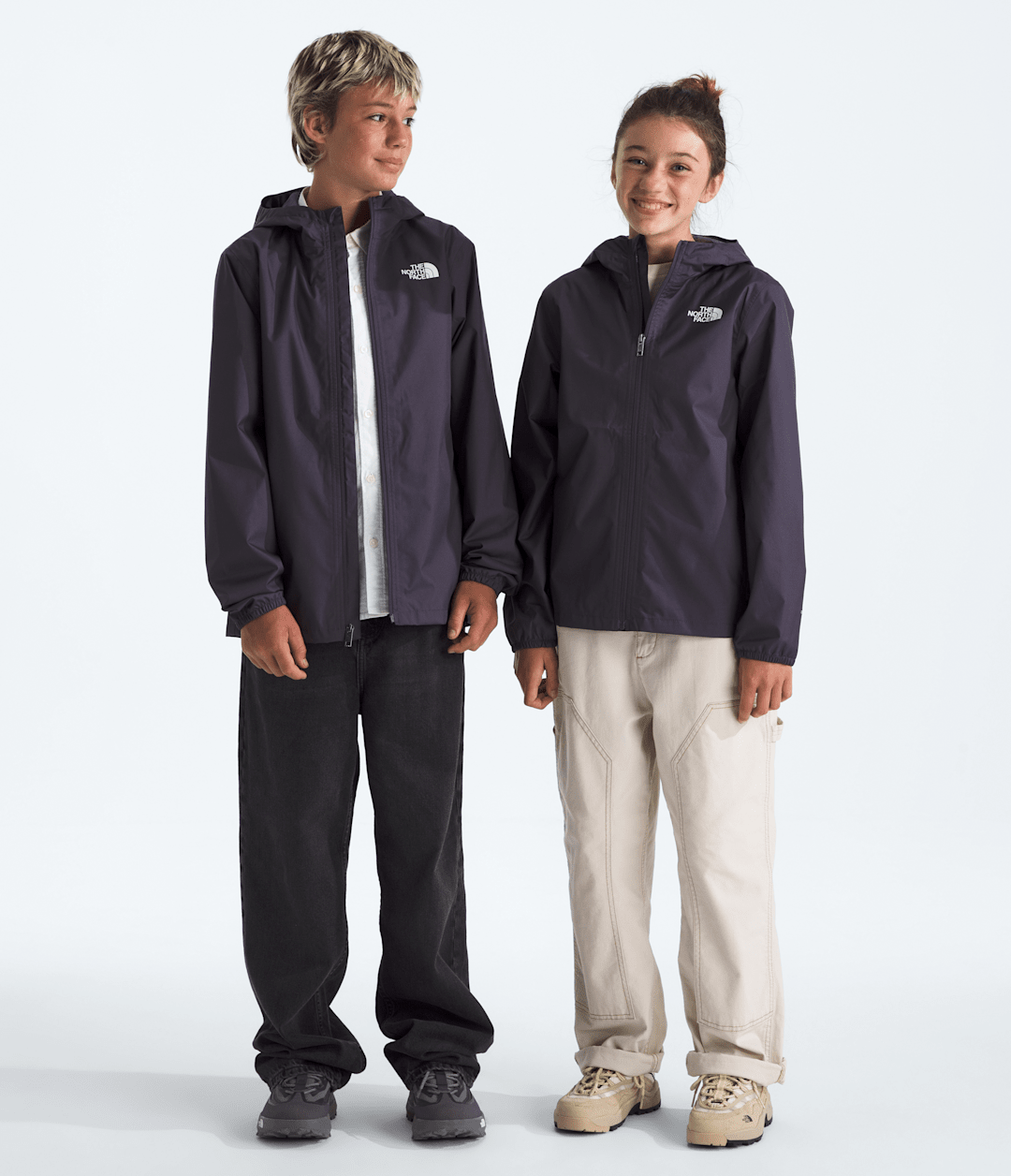 Boys’ & Girls’ Zipline Rain Jacket - Endless Dusk