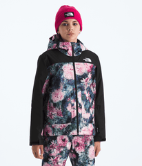Girls’ Freedom Insulated Jacket—Print - Pale Blossom Frozen Floral Print