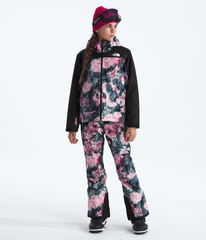 Girls’ Freedom Insulated Jacket—Print - Pale Blossom Frozen Floral Print