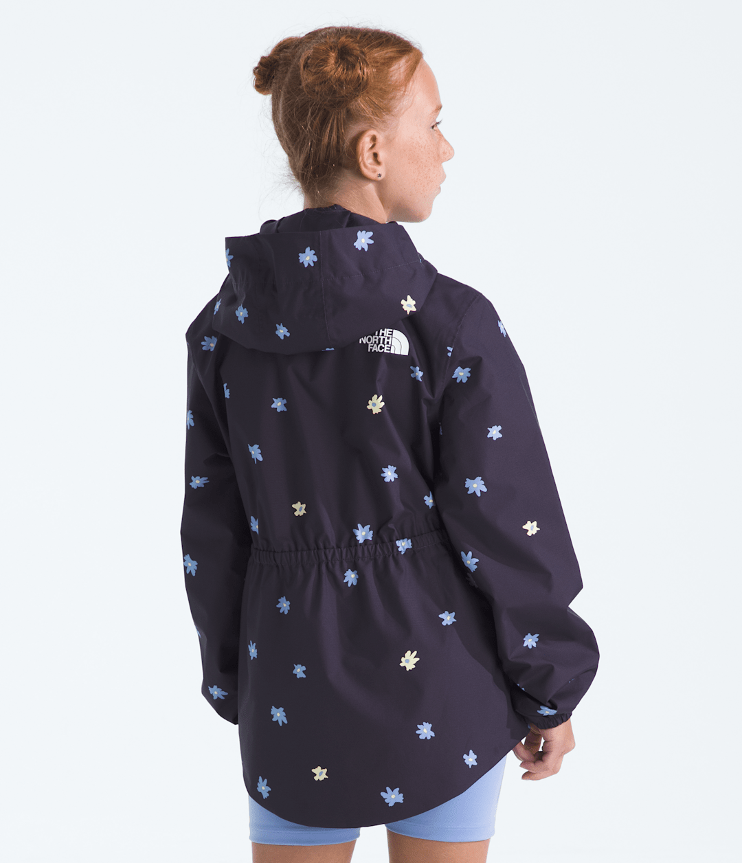 Girls’ Antora Rain Jacket—Print - Endless Dusk Simple Flower
