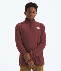 Boys’ & Girls’ Glacier ¼-Zip Pullover - Sumac