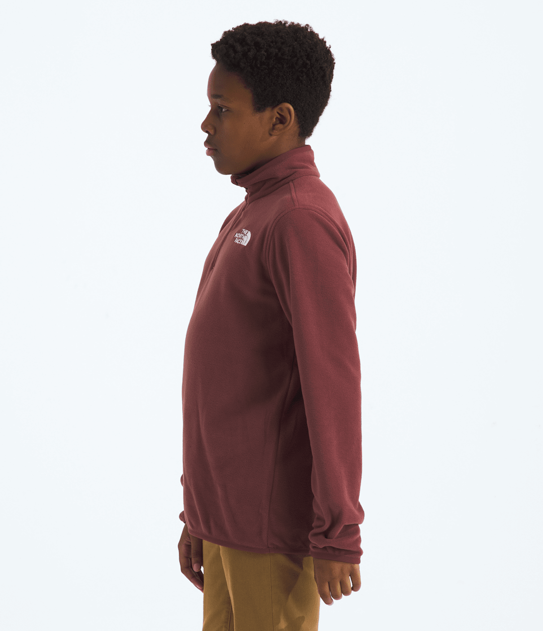 Boys’ & Girls’ Glacier ¼-Zip Pullover - Sumac