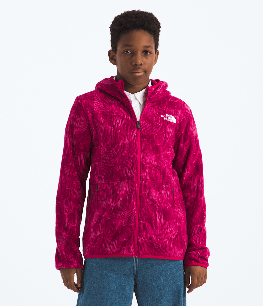 Boys’ & Girls’ Glacier Full-Zip Hoodie—Print - Lali Guran Regenerative