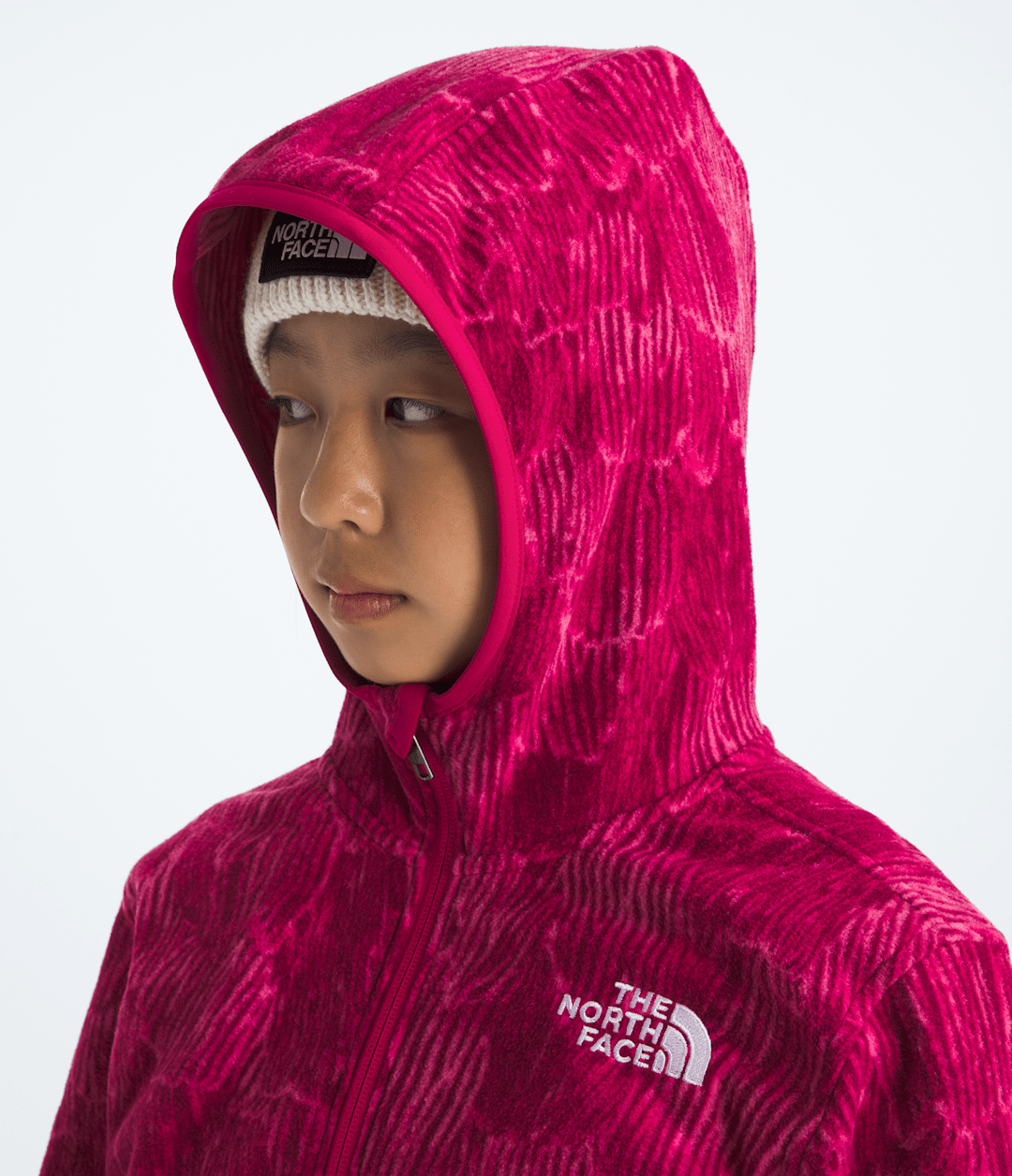 Boys’ & Girls’ Glacier Full-Zip Hoodie—Print - Lali Guran Regenerative