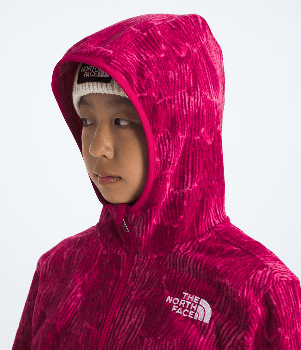 Boys’ & Girls’ Glacier Full-Zip Hoodie—Print - Lali Guran Regenerative