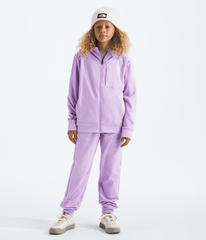 Boys’ & Girls’ TNF™ Performance Fleece Full-Zip Hooded Jacket - Lite Lilac