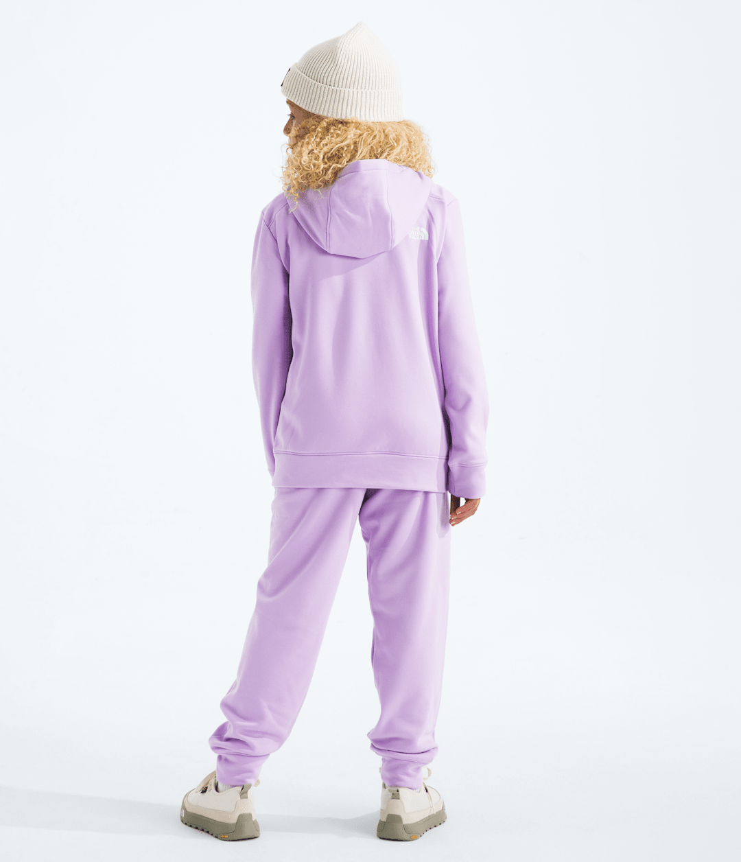 Boys’ & Girls’ TNF™ Performance Fleece Full-Zip Hooded Jacket - Lite Lilac