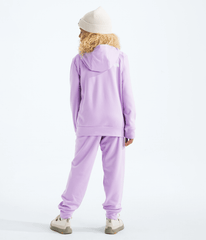 Boys’ & Girls’ TNF™ Performance Fleece Full-Zip Hooded Jacket - Lite Lilac