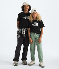 Boys’ & Girls’ Evolution Half Dome Short-Sleeve Tee - TNF Black
