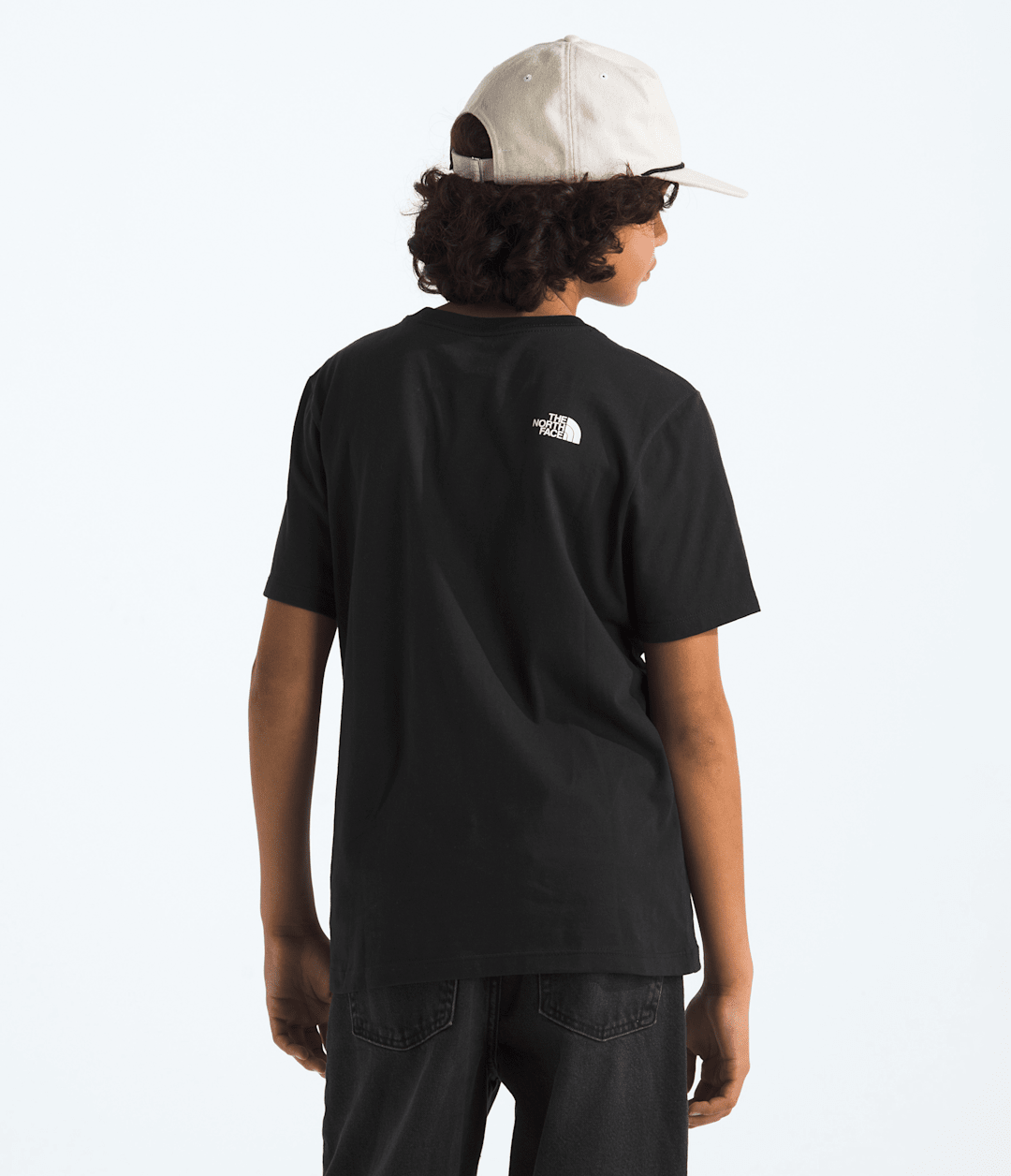 Boys’ & Girls’ Evolution Half Dome Short-Sleeve Tee - TNF Black