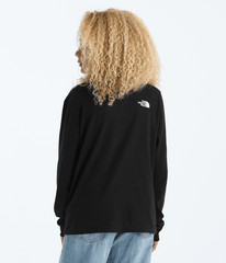 Boys’ & Girls’ Evolution Half Dome Long-Sleeve Tee - TNF Black