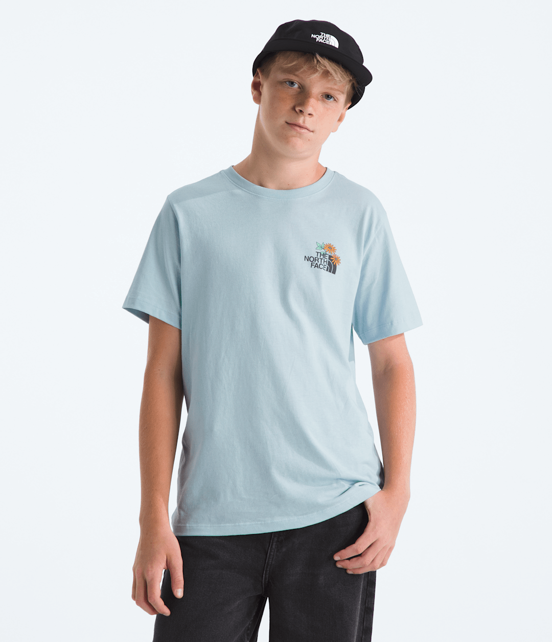 Boys’ & Girls’ Evolution Flora Short-Sleeve Tee—Graphic - Polar Haze