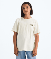Boys’ & Girls’ Evolution Disconnect Short-Sleeve Tee—Graphic - White Dune