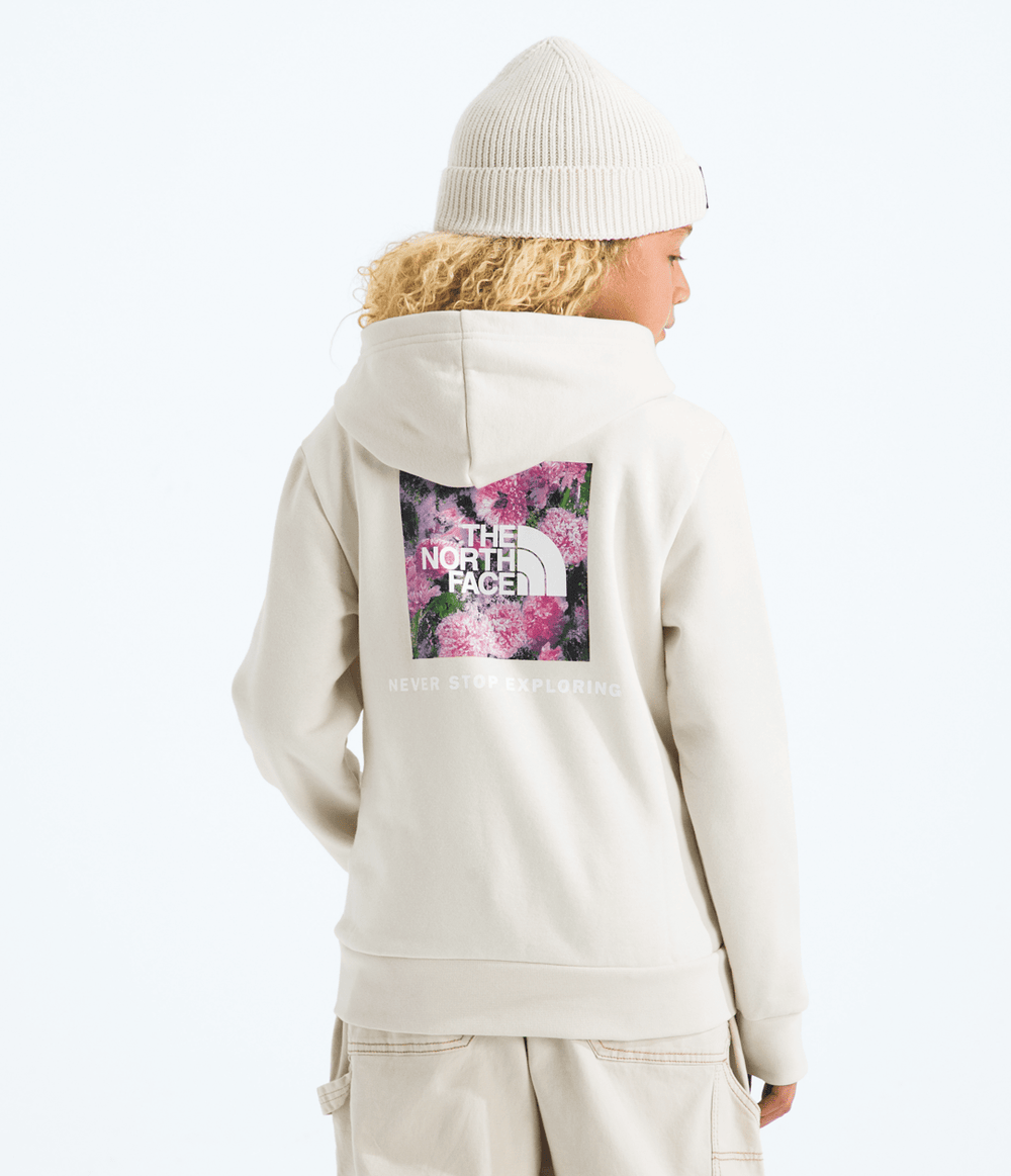 Boys’ & Girls’ Evolution Box NSE Pullover Hoodie—Graphic - White Dune