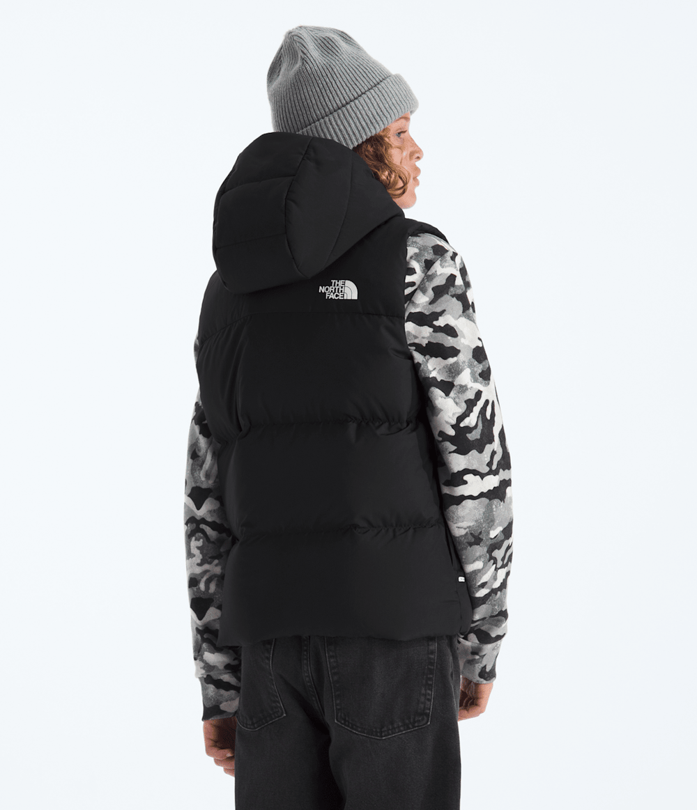 Boys’ & Girls’ North Down Hooded Vest - TNF Black