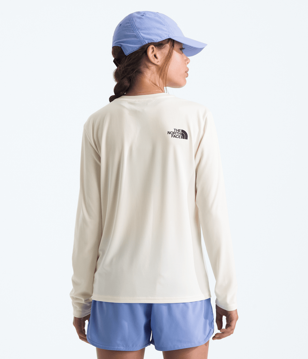Boys’ & Girls’ 24/7 Long-Sleeve Tee - White Dune
