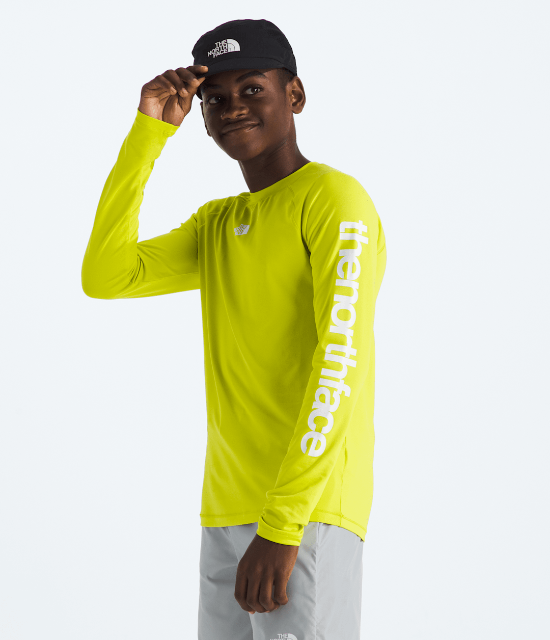 Boys’ & Girls’ Amphibious Long-Sleeve Tee - Sulphur Spring Green