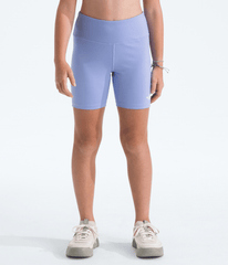Girls’ Flex Tights Shorts—5'' - Periwinkle Glow