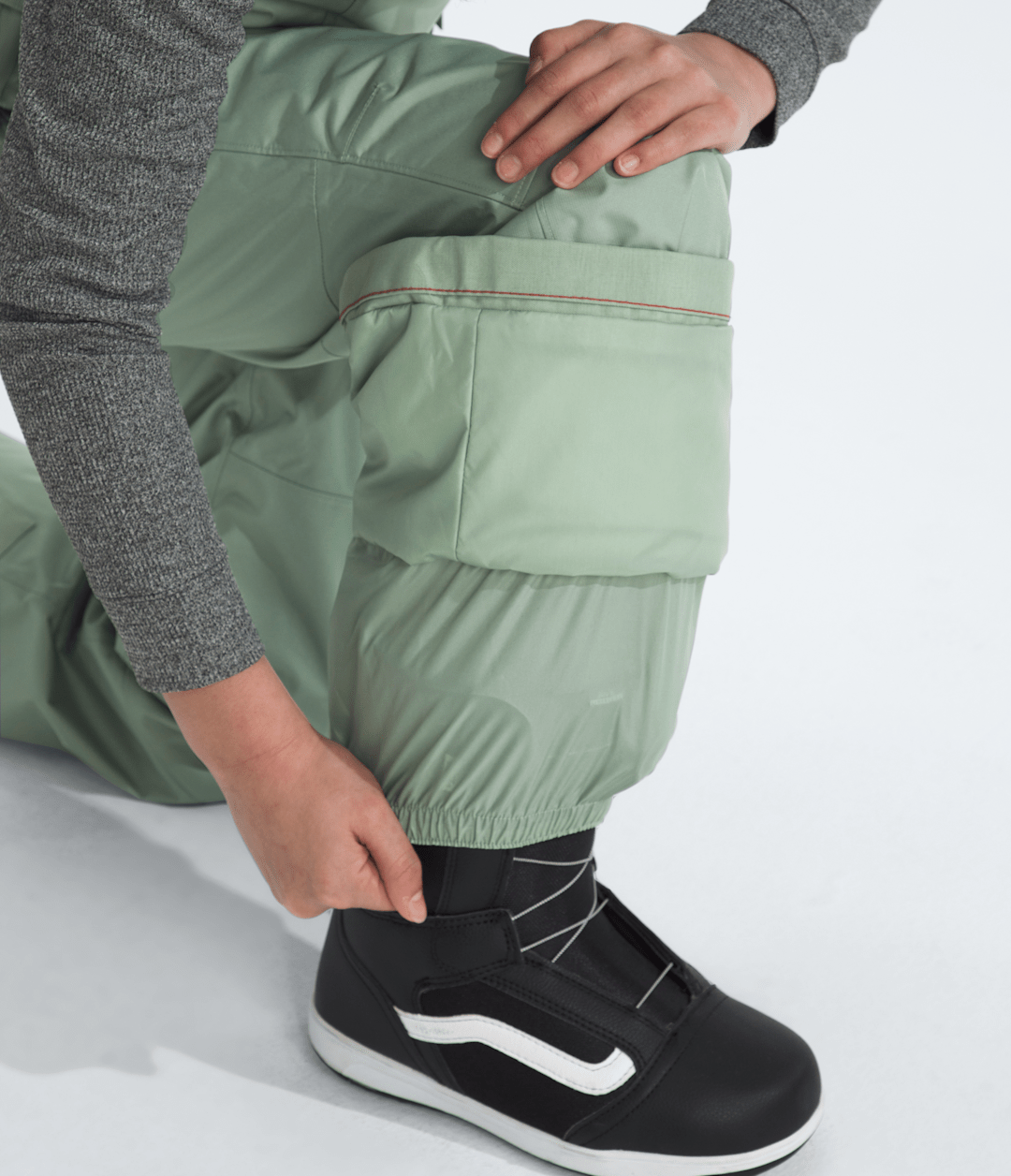 Boys’ & Girls’ Freedom Insulated Bibs - Slate Moss