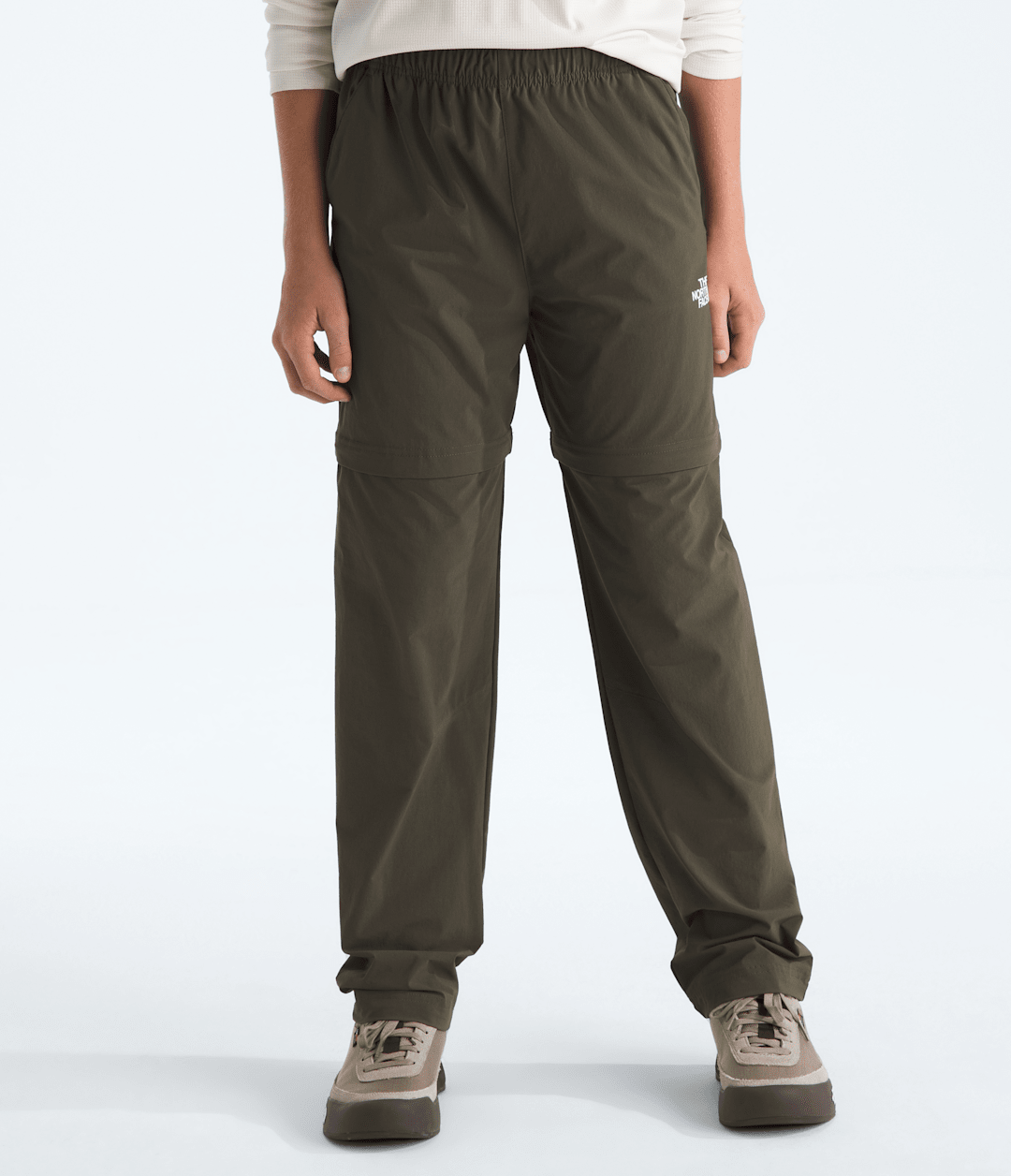 Boys’ & Girls’ Lightweight Convertible Hike Pants - New Taupe Green