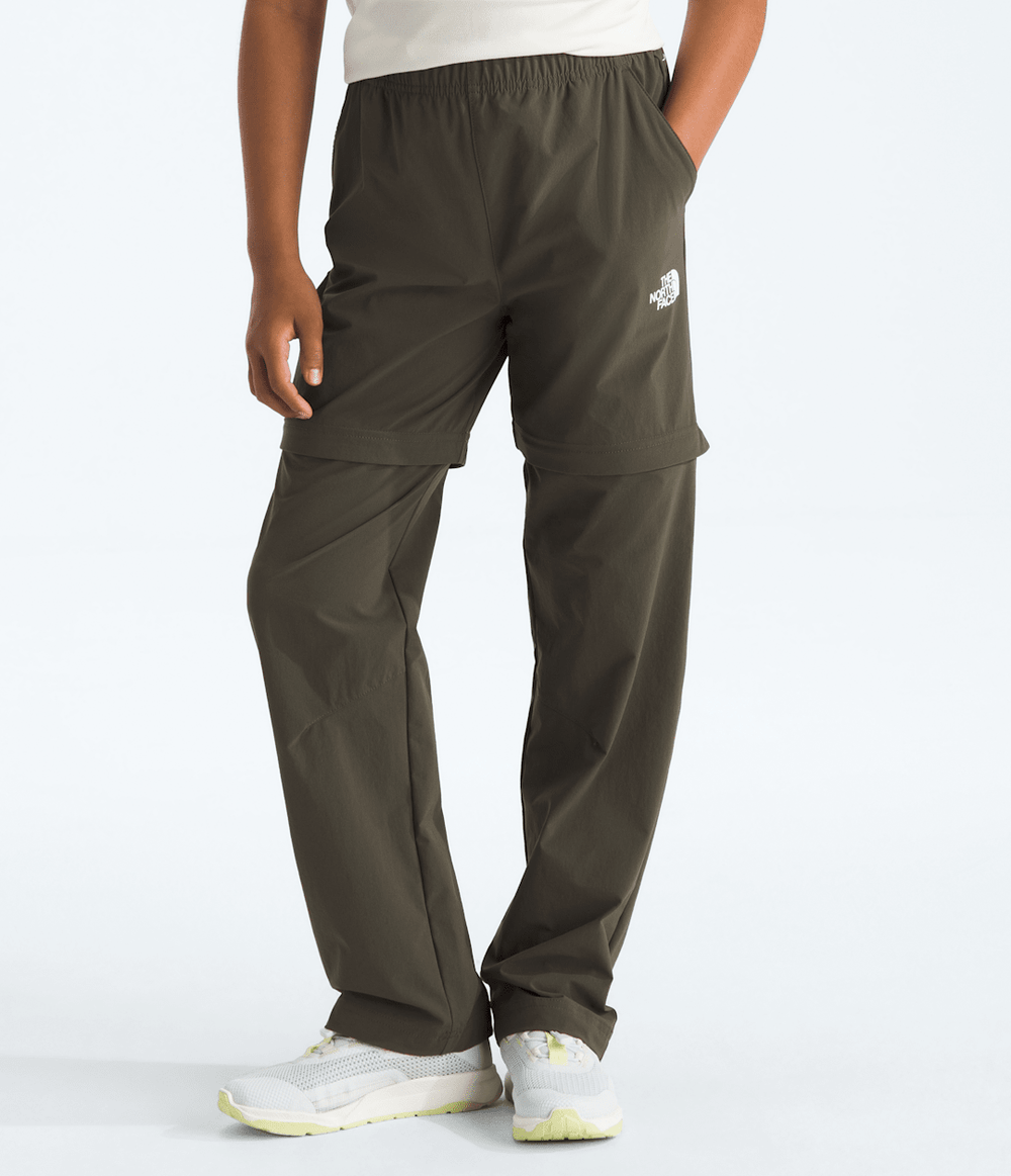 Boys’ & Girls’ Lightweight Convertible Hike Pants - New Taupe Green