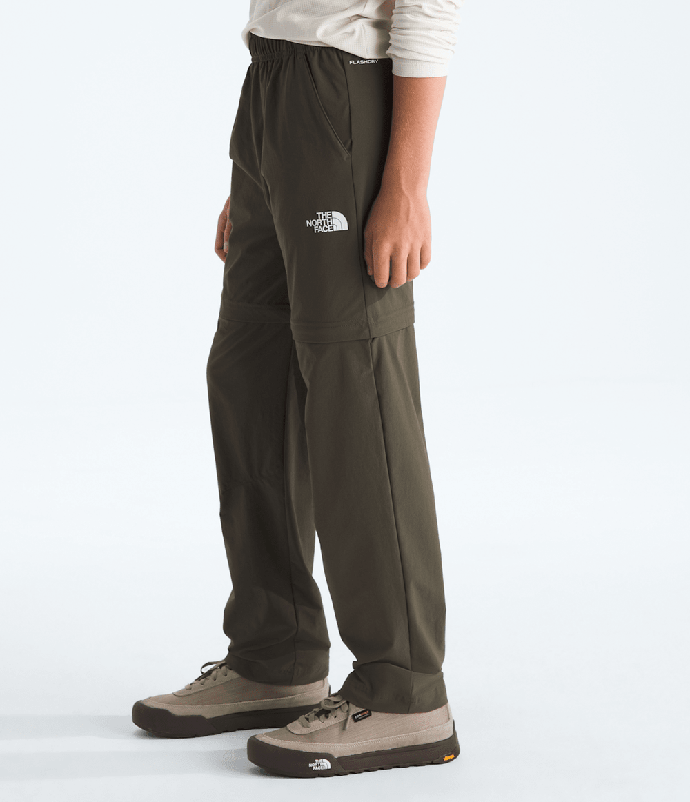 Boys’ & Girls’ Lightweight Convertible Hike Pants - New Taupe Green