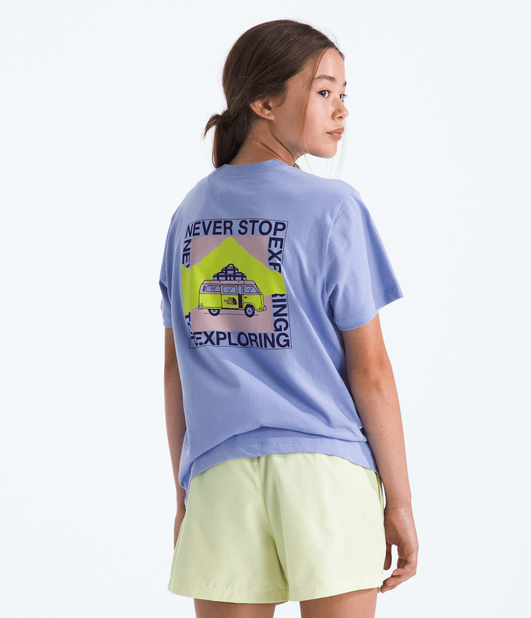 Boys’ & Girls’ Escape The City Regular Short-Sleeve Tee - Periwinkle Glow