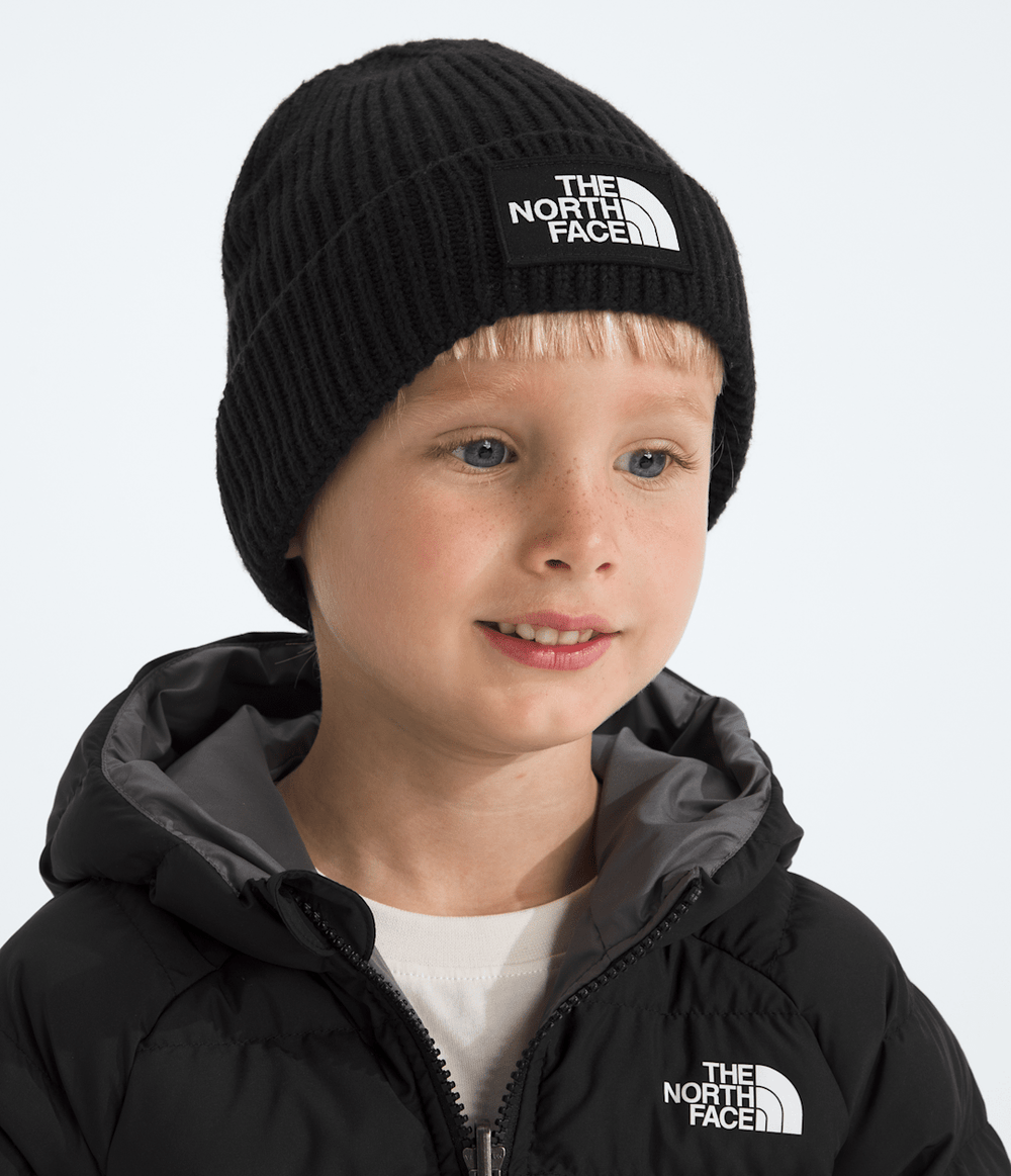 Kids’ TNF™ Logo Box Cuffed Beanie - TNF Black
