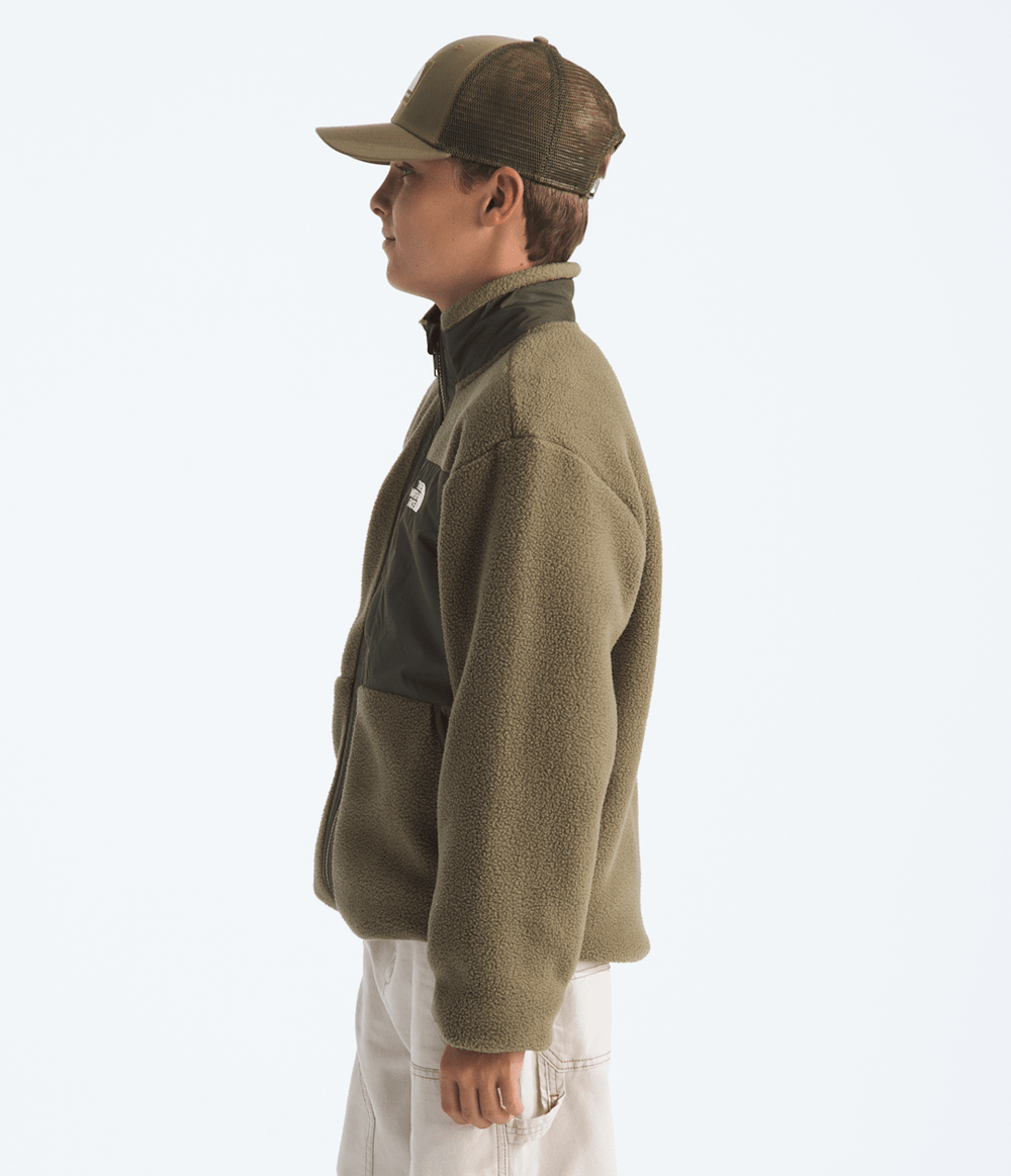 Boys’ Yumiori Full-Zip Jacket - Cedar/New Taupe Green