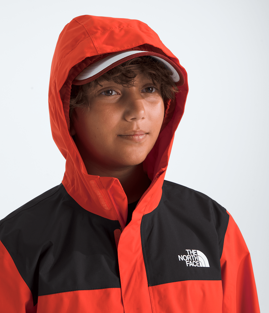 Boys’ Antora Rain Jacket - Lava Red
