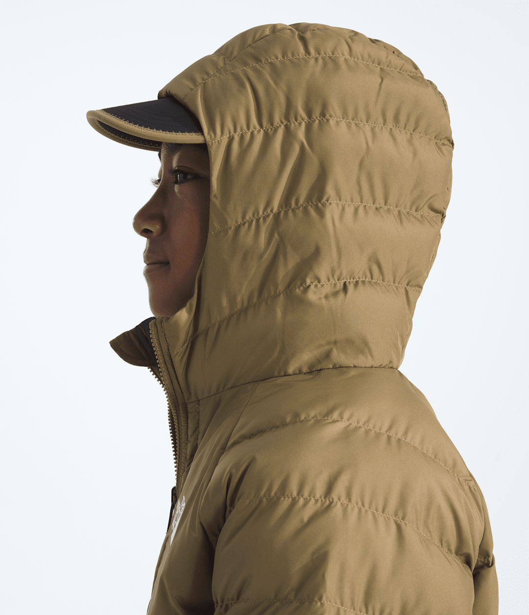 Boys’ Reversible Perrito Hooded Jacket - Cedar/New Taupe Green