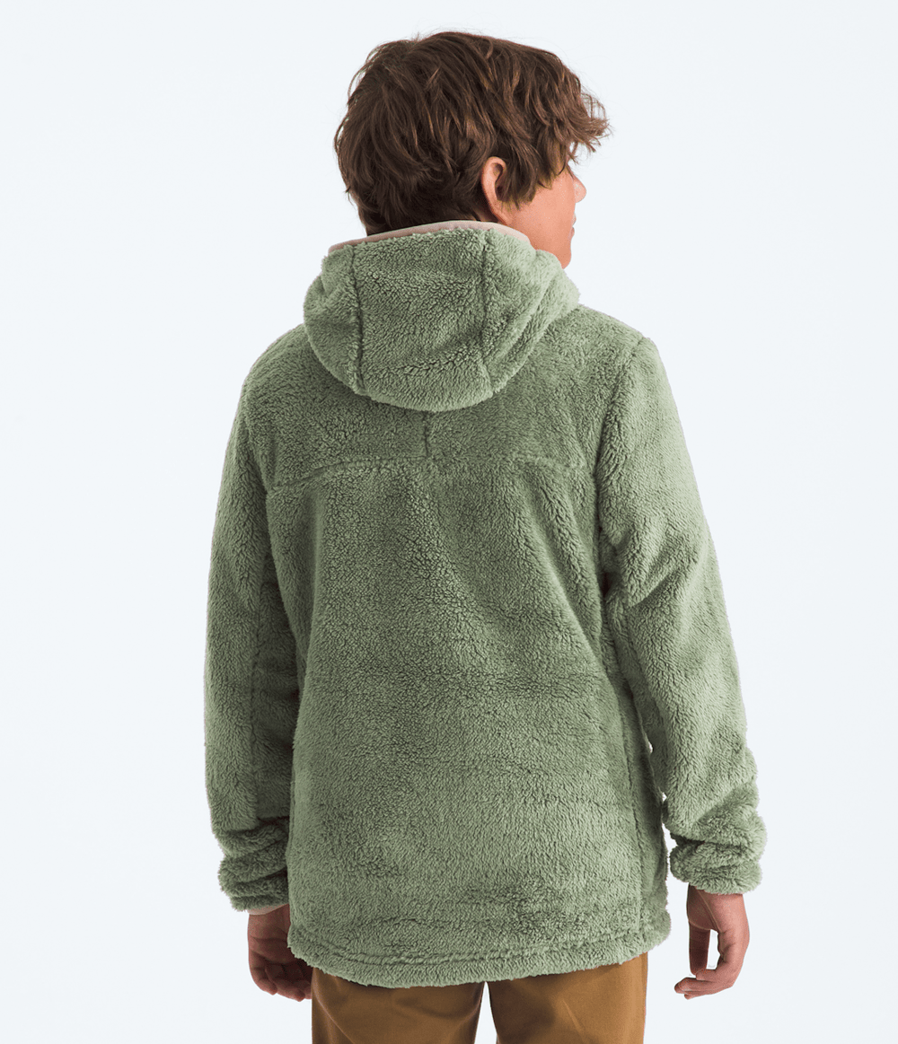 Boys’ Cabin Fleece Hoodie - Bark Mist/Mushroom Grey