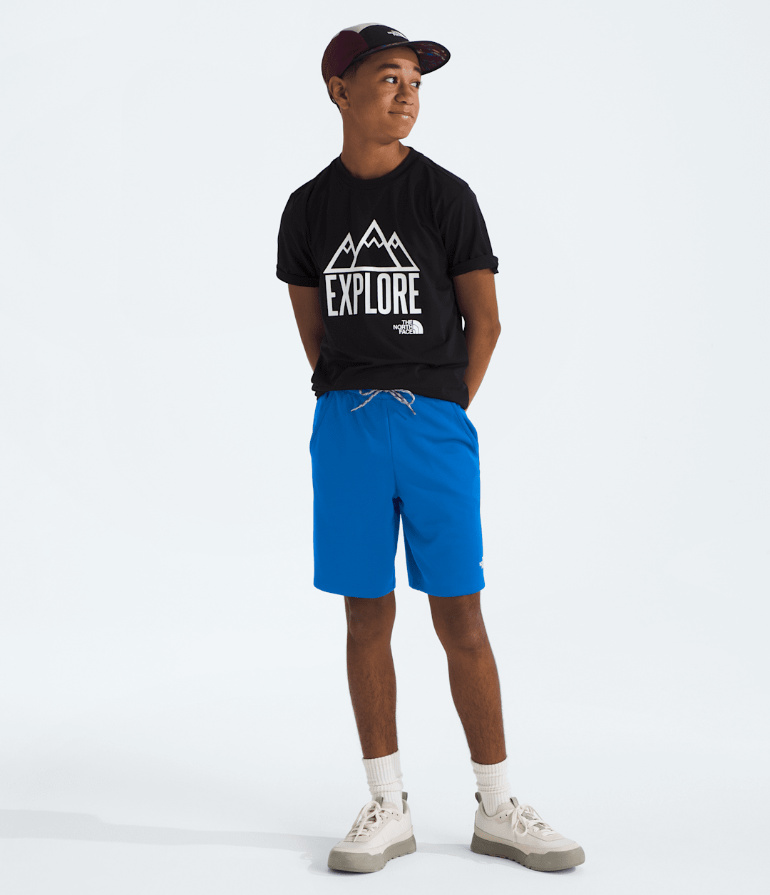 Boys’ Never Stop Shorts - Hero Blue