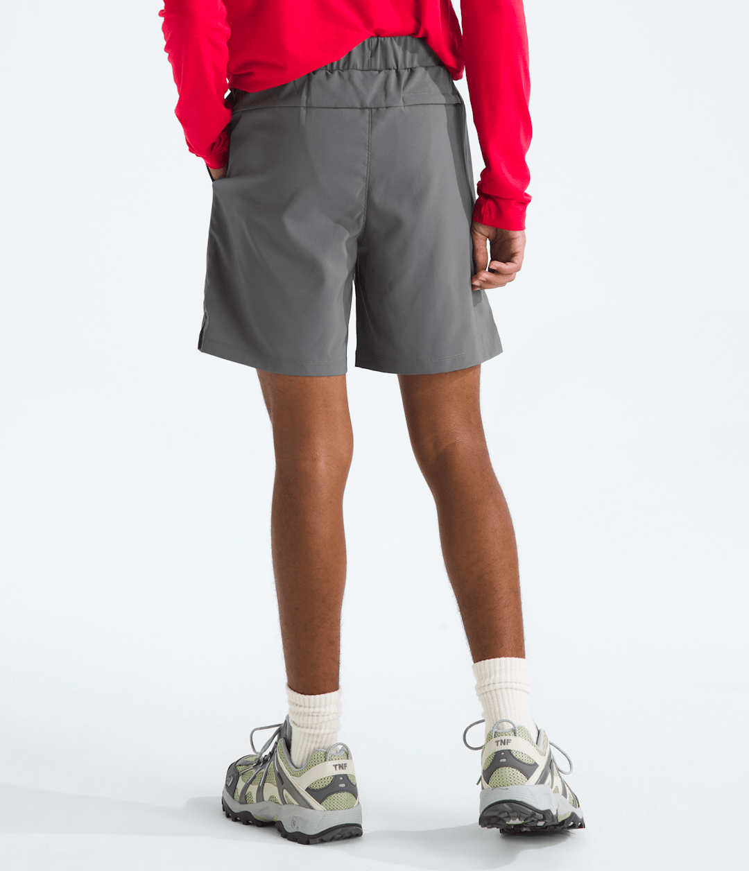 Boys’ On The Trail Shorts - Smoked Pearl