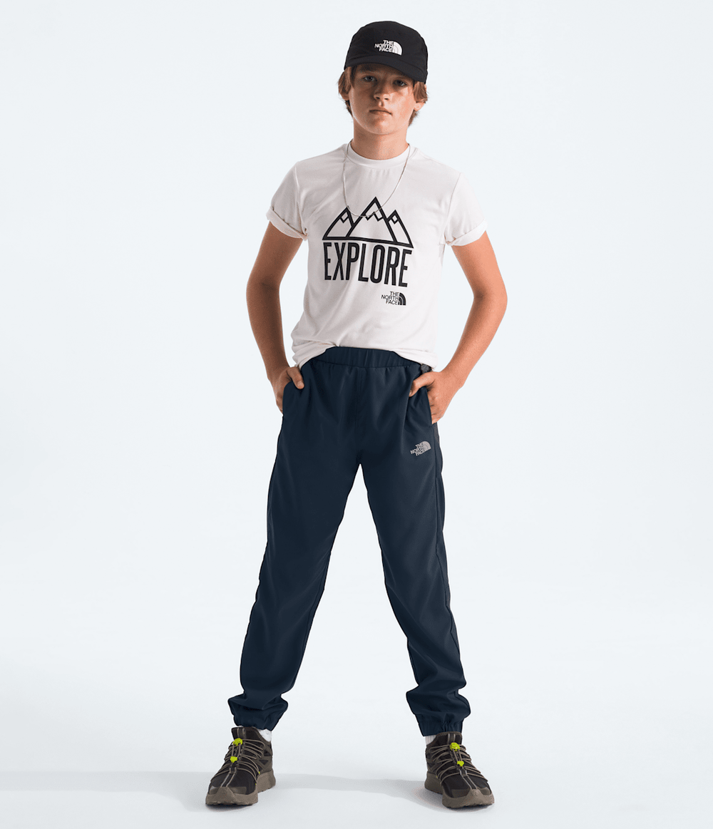 Boys’ On The Trail Pants - Summit Navy-Silver Reflective
