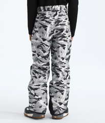 Boys’ Freedom Insulated Pants—Print - Smoked Pearl TNF Camo Small Print